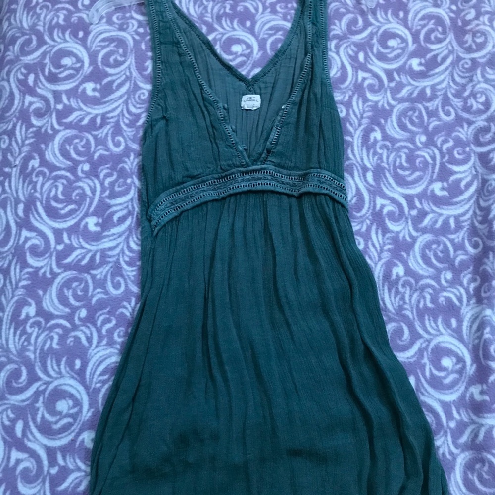 Green Flowing Dress